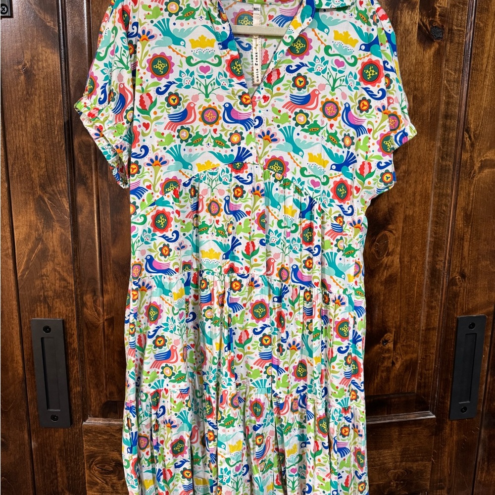 Colorful Patterned Dress